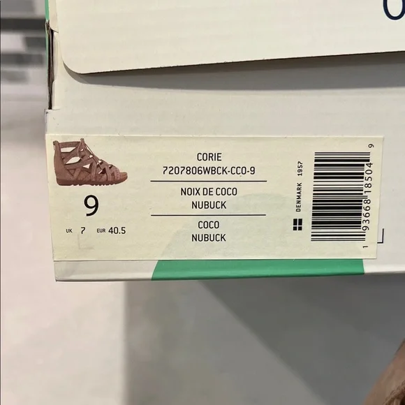 Earth Origins THE CORIE Lace-Up Sandals -CoCo Nubuck Adjustable Powerpath Foot - Picture 4 of 10